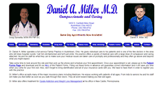 Desktop Screenshot of danielmillermd.com